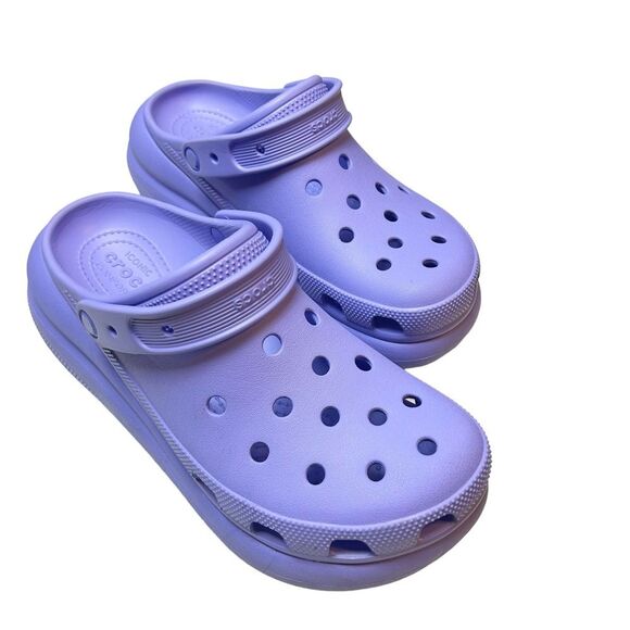 CROCS Shoes - Men's and Women's Classic Crush Clogs in Digital Violet Size Women’s 12 Men’s 10